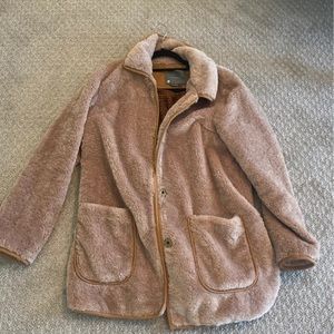 Never worn Anthropologie teddy coat